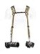 BLACKRAPID Double Camera Harness MultiTerrain Camo Designed For 1 or 2 Cameras