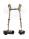BLACKRAPID Double Camera Harness MultiTerrain Camo Designed For 1 or 2 Cameras