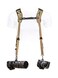 BLACKRAPID Double Camera Harness MultiTerrain Camo Designed For 1 or 2 Cameras