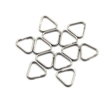 HITHUT 12pcs Camera Accessory Kit Stainless Steel Eyelet Split Lug Triangle Strap Hook for DSLR RF Mirrorless Cameras