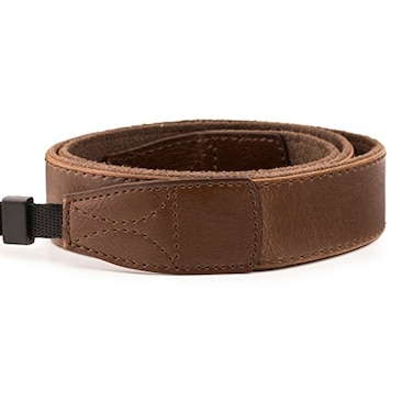 MegaGear SLRDSLR Leather Shoulder or Neck Strap Durable Stylish Strap Compatible with Canon Nikon Samsung Olympus Sony Fujifilm and Panasonic Cameras