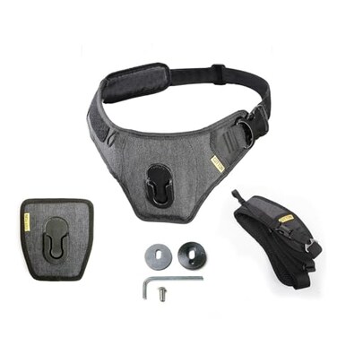 Cotton Carrier Slingbelt for Two Cameras
