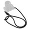SMALLRIG Camera Neck Shoulder Strap Adjustable Braided Camera Shoulder Strap with ORing and Leather Neck Pad for DSLR or Mirrorless Camera Black 4882