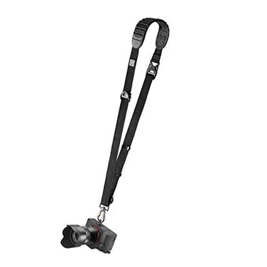 BLACKRAPID Cross Shot Black Camera Sling for lefthanded and righthanded photographers