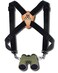 Trummul Binocular Harness Strap Best Chest Harness Strap for Hunters Photographers and Golfers Black