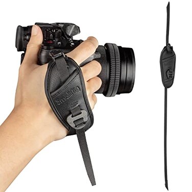 SMALLRIG Camera Cage Wrist Strap Hand Strap with Quick Adjustable and Detachable Design Secure Grip for Camera Cage Camera Handle and L Bracket 3848