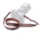 MY MEMORY Handmade Genuine Leather Camera StrapAdjustable Camera Neck Shoulder Strap for All SLR and DSLRDark Brown