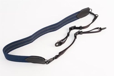 Domke 15Inch Web Strap with Swivel for Mirroless Cameras DSLRs SLRS and Binnoculars Navy