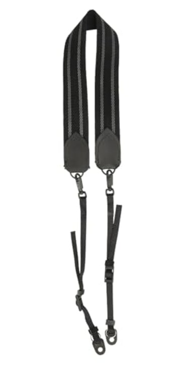 Domke 15Inch Web Strap with Swivel for Mirroless Cameras DSLRs SLRS and Binnoculars Black