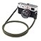 Eorefo Camera Strap Vintage 100cm Nylon Climbing Rope Camera Neck Shoulder Strap for Micro Single and DSLR CameraArmy Green