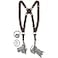 C Coiro Camera Harness for 2 Cameras Dual Shoulder Leather Camera Strap Double Camera Harness for DSLRSLR Camera Straps for Photographers of All Levels Standard StrapsColor Brown