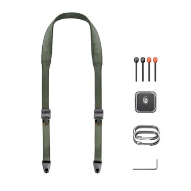 PGYTECH 18 Wide Camera Shoulder Strap with Quick Release Plate Camera Neck Straps Long for Photographers Adjustable for DSLR SLR Fern Green