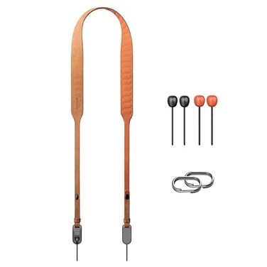 PGYTECH Retro Style Camera Shoulder Strap Air Vintage Camera Strap Quick Release 47245512 Adjustable Camera Neck Strap for NikonCanonSonyFuji CamerasEarth Brown