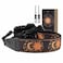 Padwa Lifestyle Helios Moon God Camera Strap 2 Full Grain Leather Ends Camera Straps for Photographers Vintage Embroidered Cotton Weave Soft Suede Fabric Padded Strap Quick Release fits All Cameras