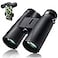 Megrezo 10X42 Professional Binoculars with Smartphone Adapter Compact Waterproof Low Night Vision Binoculars for Adult Birds Watching Hunting Concert Travel