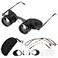 YCXXKJ HandsFree Binocular Glasses for Enhanced Viewing HD Clarity Lightweight Portable Adjustable Focus Perfect for Bird Watching Sports Concerts Vision Impairment UserFriendly