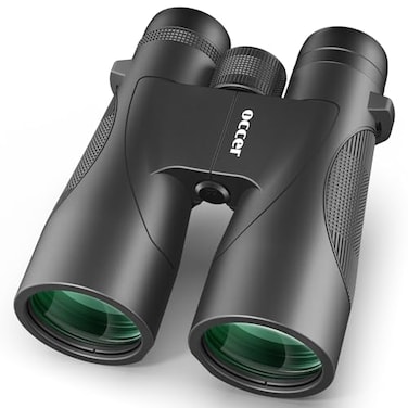 Occer 12x50 Bird Watching Binoculars for Adults High Powered Binoculars with Clear Image Easy Focus HD Binocular for Cruise Ship Hunting Travel Concert Stargazing Birthday Gift for Men