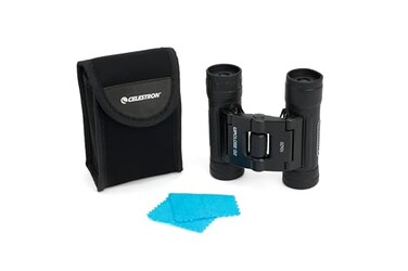 Celestron UpClose G2 10 x 25 Roof Binocular Black