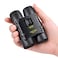 POLDR 12X25 Small Pocket Binoculars Compact Adults Mini Kids Binoculars Boys for Bird Watching Concert Theater Opera