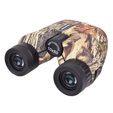 Tanaview 10x50 Compact Binoculars for Adults Long Distance View High Powered Binoculars with Travel Case Lightweight Large Eyepiece Water Fog Proof Hunting Bird Watching Cruise