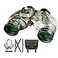 QUNSE 10X50 Marine Binoculars for Adults Waterproof with Rangefinder Compass BAK4 Prism Navigation Birdwatching Hunting Camouflage