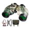 QUNSE 10X50 Marine Binoculars for Adults Waterproof with Rangefinder Compass BAK4 Prism Navigation Birdwatching Hunting Camouflage