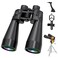 Sogries 18x70 Astronomy Binoculars for Adults High Powered Stargazing Binoculars with Superior LowLight Performance BAK4 Prism FMC Lens Waterproof Long Distance Viewing with Phone Tripod Adapter