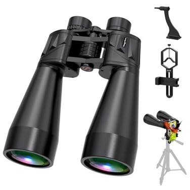 Sogries 18x70 Astronomy Binoculars for Adults High Powered Stargazing Binoculars with Superior LowLight Performance BAK4 Prism FMC Lens Waterproof Long Distance Viewing with Phone Tripod Adapter