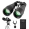 ESSLNB 1530X80 Zoom Astronomy Binoculars with Builtin Tripod Mount Giant Binoculars with Phone Adapter and Case for Bird Watching Hunting and Stargazing