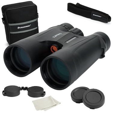 Celestron Outland X 10x50 Binoculars Ideal for Birding and Outdoors 50mm Objective Lenses 56 Field of View BaK4 Prisms MultiCoated Waterproof and Fogproof