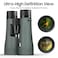 IBQ 12x50 UHD Binoculars for Adults High Powered with Upgraded Phone Adapter Large View Lightweight IPX7 Waterproof BAK4 Prism Binoculars for Hunting Bird Watching Cruise