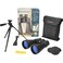 BARSKA XTrail 15x70 Binocular w Tripod Adapter Tripod Black