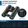 BARSKA AB12520 Air View 10x26 Waterproof Binoculars for Birding Hiking Sports Theater etc Green