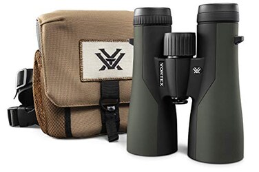 Vortex Optics Crossfire HD 10x50 Binoculars HD Optical System Tripod Adaptable Rubber Armor Waterproof Fogproof Shockproof Included GlassPak