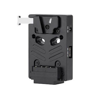 Nitze V Mount Battery Plate with 8V3A DC 148V3A Dtap and PD 30 USBC Output Ports Mini V Mount Plate N21D6