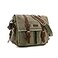 Kattee Leather Canvas Camera Bags for Men Vintage DSLR SLR Messenger Shoulder Bags