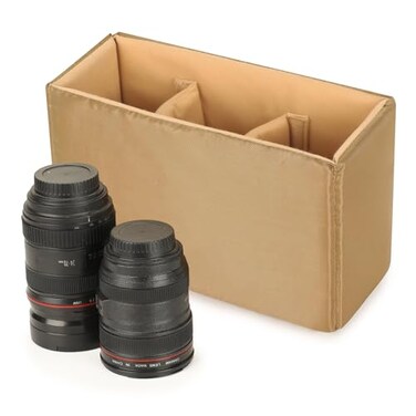 G-raphy Graphy Camera Insert Bag Case Camera Divider Inserts for Backpack DSLR Organizer Portable for DSLR SLR Cameras Lenses Flashes Make Your Own Camera Bag