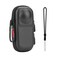 BRDRC Carrying Case for Insta 360 X4 X5 for Original Lens Cap Portable Small Storage Bag Protective Cover Hard Shell Travel Protector with Wrist Strap Carabiner for Insta360 X4 X5 Accessories