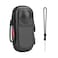 BRDRC Carrying Case for Insta 360 X4 X5 for Original Lens Cap Portable Small Storage Bag Protective Cover Hard Shell Travel Protector with Wrist Strap Carabiner for Insta360 X4 X5 Accessories