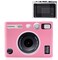 Pocoukate Protective Case for Instax Mini EVO Soft Silicone Cover Bag with Screen Protector for Fujifilm Instax Mini EVO Instant Camera Pink