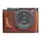 MUZIRI KINOKOO Case for Leica Q3 Q3 43 Top Layer Genuine Leather Leica Q3Q3 43 Protective Half Case Premium Version with Bottom Hole for Instant Battery and Memory Card Access Brown
