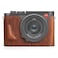 MUZIRI KINOKOO Case for Leica Q3 Q3 43 Top Layer Genuine Leather Leica Q3Q3 43 Protective Half Case Premium Version with Bottom Hole for Instant Battery and Memory Card Access Brown