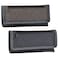 PowerTrust 2Pcs Battery Storage Case Bag for LPE6 ENEL15 NPFW50 NPF550 DSLR Camera Batteries and AA AAA Battery