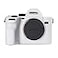 STSEETOP Camera Case for Sony A74 A7M4 A7IV Protective Silicone DSLR Skin Cover Detachable Cage Shockproof Dustproof White