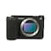 STSEETOP Camera Case for Sony ZVE1 Protective Silicone DSLR Skin Cover Detachable Cage Shockproof Dustproof Black