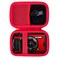 Aenllosi Hard Carrying Case Compatible with OLYMPUS Tough TG6 OM System Tough TG7 Waterproof CameraCase OnlyRed