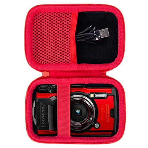 أينلوسي Aenllosi Hard Carrying Case For Olympus Tough TG6 TG7