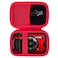 Aenllosi Hard Carrying Case Compatible with OLYMPUS Tough TG6 OM System Tough TG7 Waterproof CameraCase OnlyRed
