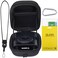 Aenllosi Hard Storage Case Replacement Compatible with Canon PowerShot V10 Vlog CameraMesh Pocket for USB Charging Cable and Furry WindshieldsWith Camera Neck Strap Screen Protector Case Only