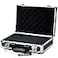 HUL 16in TwoTone Aluminum Case with Customizable Pluck Foam Interior for Test Instruments Cameras Tools Parts and Accessories